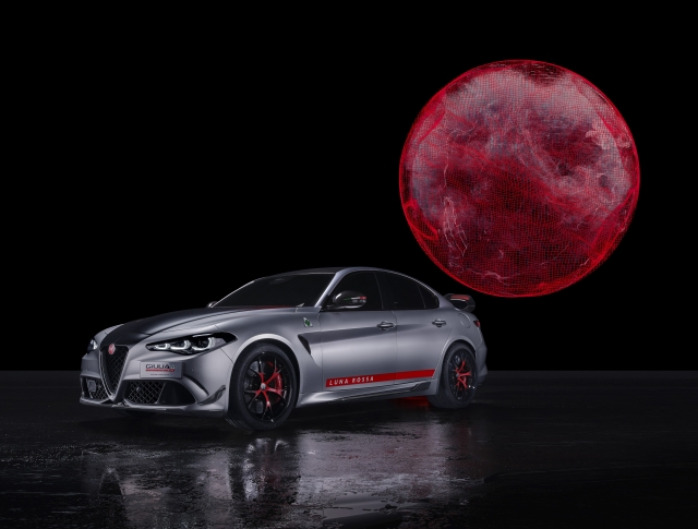 Alfa Romeo Giulia Quadrifoglio Luna Rossa*: Motorsport-Technologie trifft auf Details einer Rennyacht