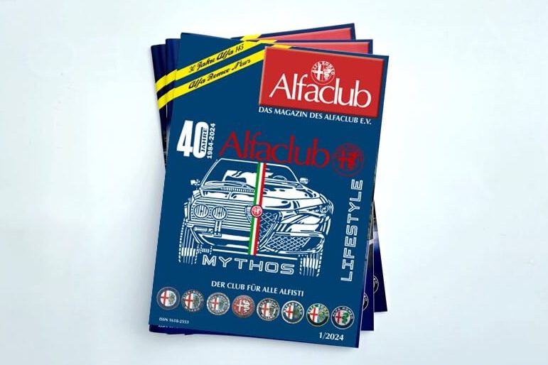 Titelblatt Alfaclub Magazin 01/2024