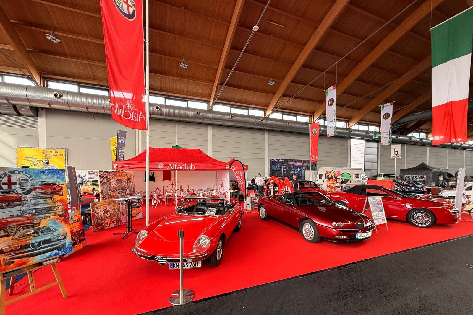 Der Alfaclub auf der Klassikwelt Bodensee 2026