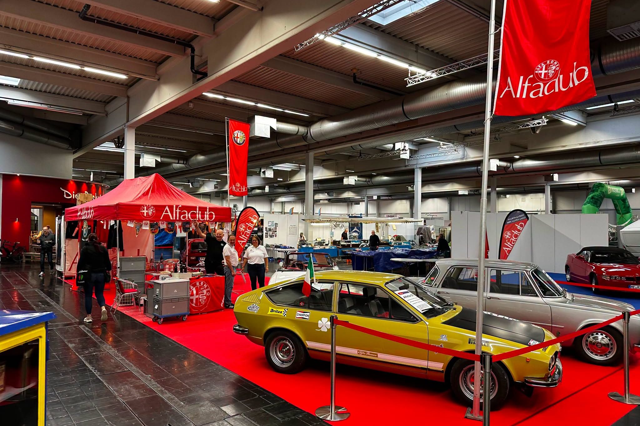Der Alfaclub auf der Techno Classica 2026