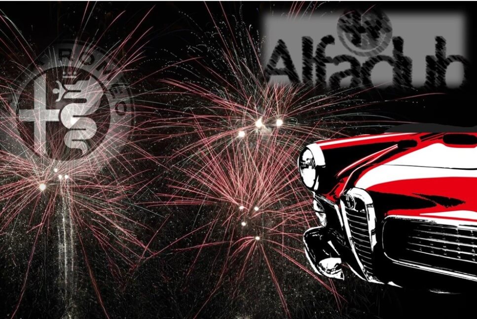 Alfaclub eine Gute Fahrt ins neue Jahr 2024