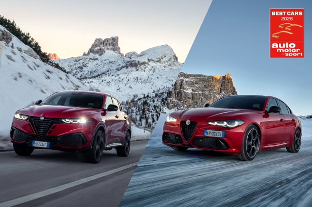 Alfa Romeo Giulia und Alfa Romeo Tonale zu „BEST CARS 2026“ gewählt
