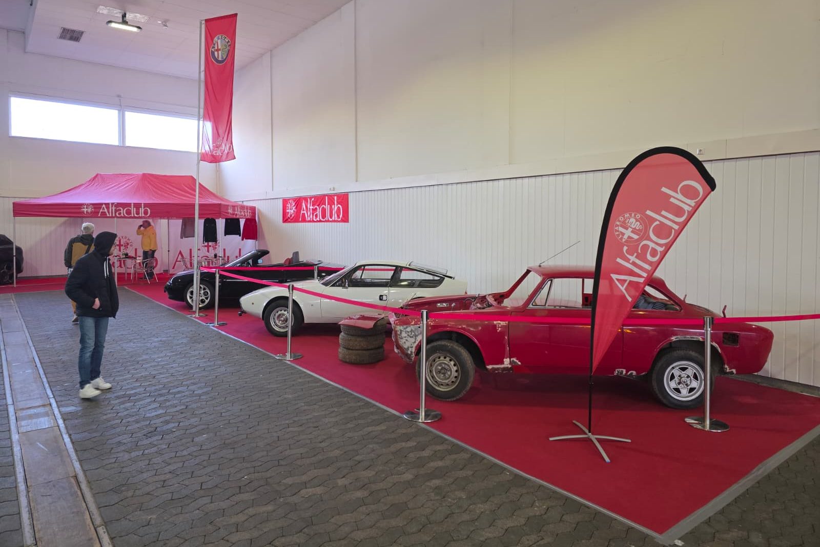 Alfaclub Stand auf der Technorama Kassel 2026