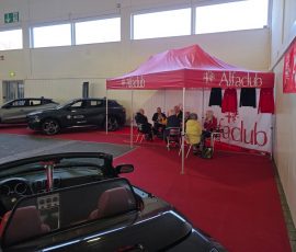 Alfaclub Stand auf der Technorama Kassel 2026