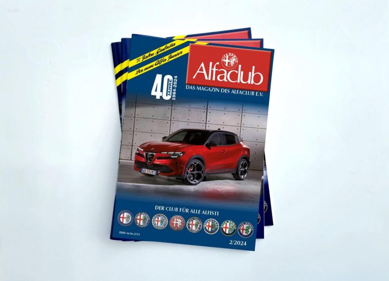 Titelblatt Alfaclub Magazin 02/2024