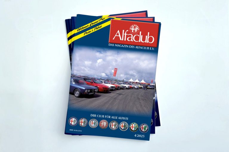 Titelblatt Alfaclub Magazin 04/2025